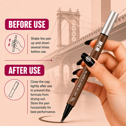 Waterproof Dual-Ended Eyebrow Pencil