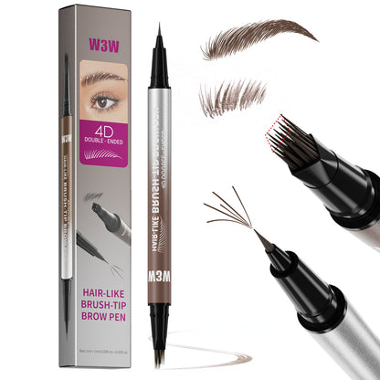 Waterproof Dual-Ended Eyebrow Pencil
