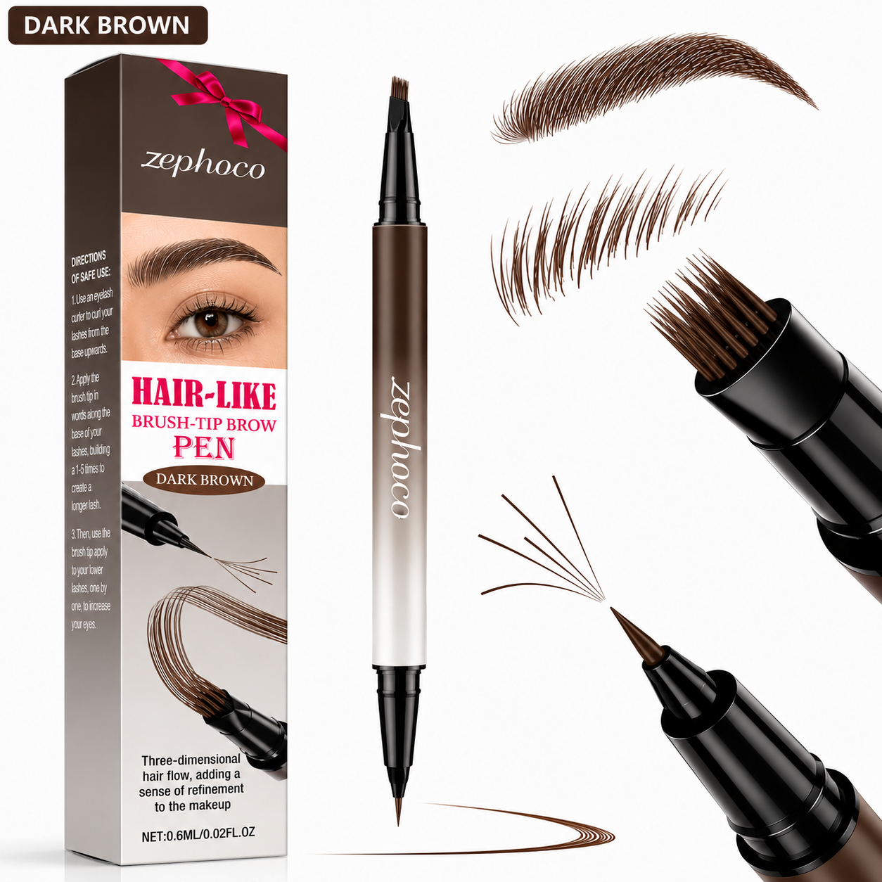 4D Double Ended Eyebrow Precision Pencil