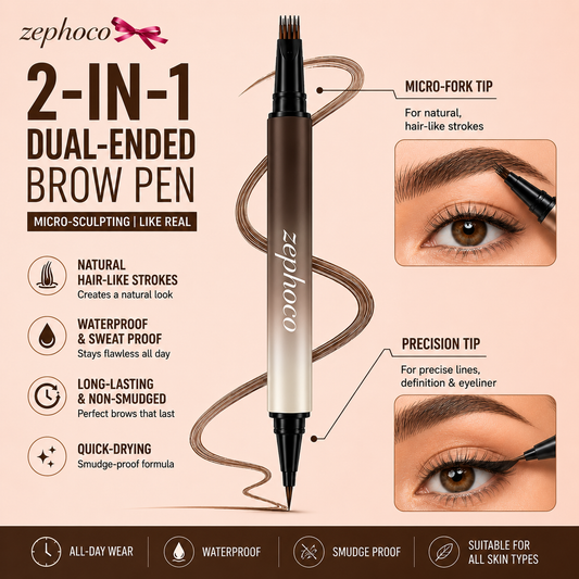 4D Double Ended Eyebrow Precision Pencil