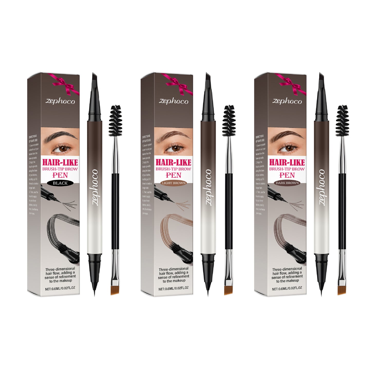 4D Double Ended Eyebrow Precision Pencil