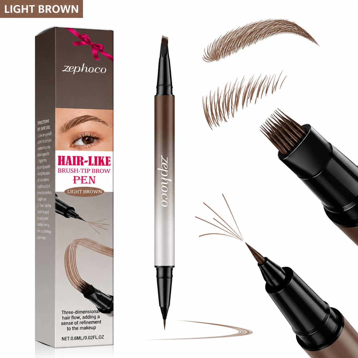 4D Double Ended Eyebrow Precision Pencil